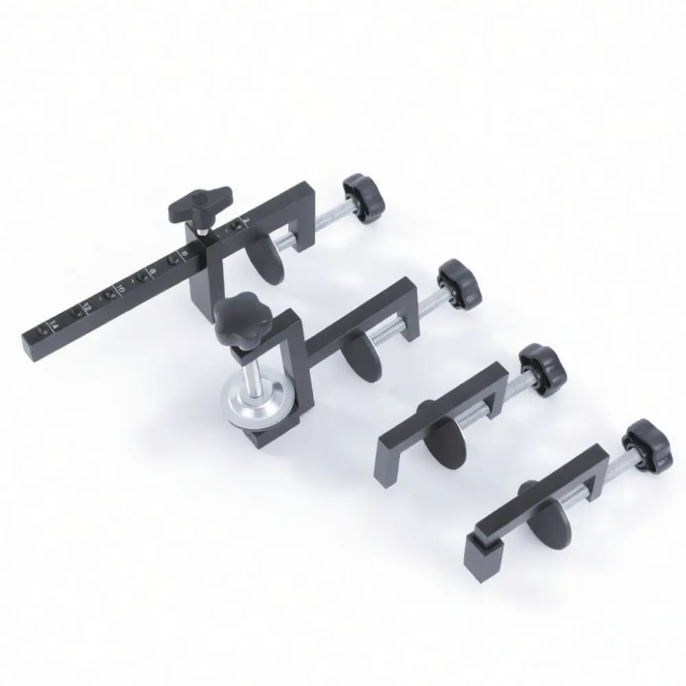 Durable Aluminum Woodworking G Clamp Y Clamp Adjustable Fixture Hand Tool Desktop Fixing Device For Pengbo
