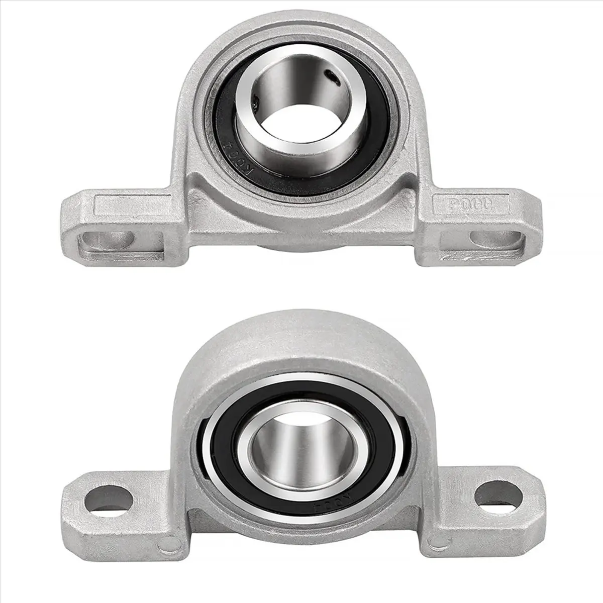 

[A23G] 8 Pcs Bearing Housing Flange Bearing 10mm KP000 Ball Bearing Block Pillow Block Bearing for Spare Parts for 3D Printer