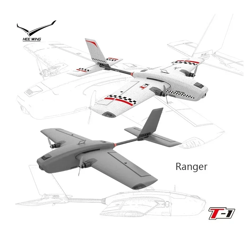 

HEE WING T-1 Ranger KIT/PNP Фиксированное крыло EPP Размах крыльев 730 мм Адаптировано для цифровой передачи улитки Длительный срок службы батареи
