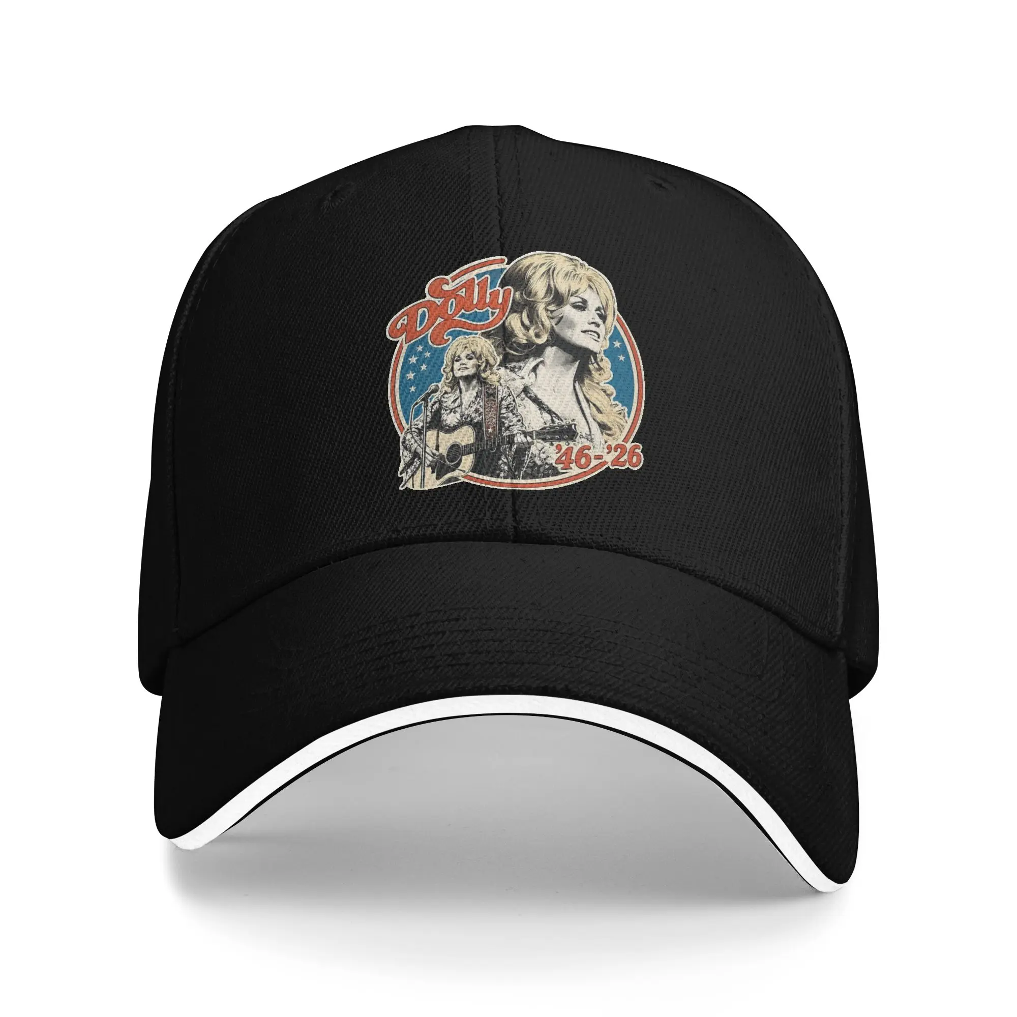 Unisex Singer D-Dolly Parton Outdoor Hat  Trucker Cap Casual Baseball Cap Sunscreen Hats