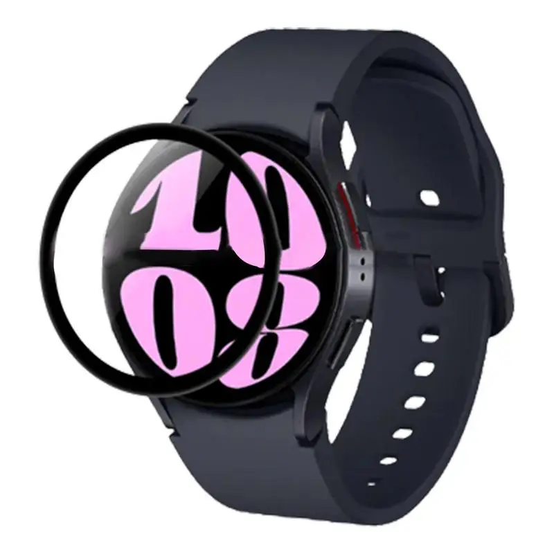 Zachte Schermbeschermfolie Bumperhoes Beschermfolie Anti-Vingerafdruk Hoes Zachte Film Hd Smartwatch Anti-Krasbescherming