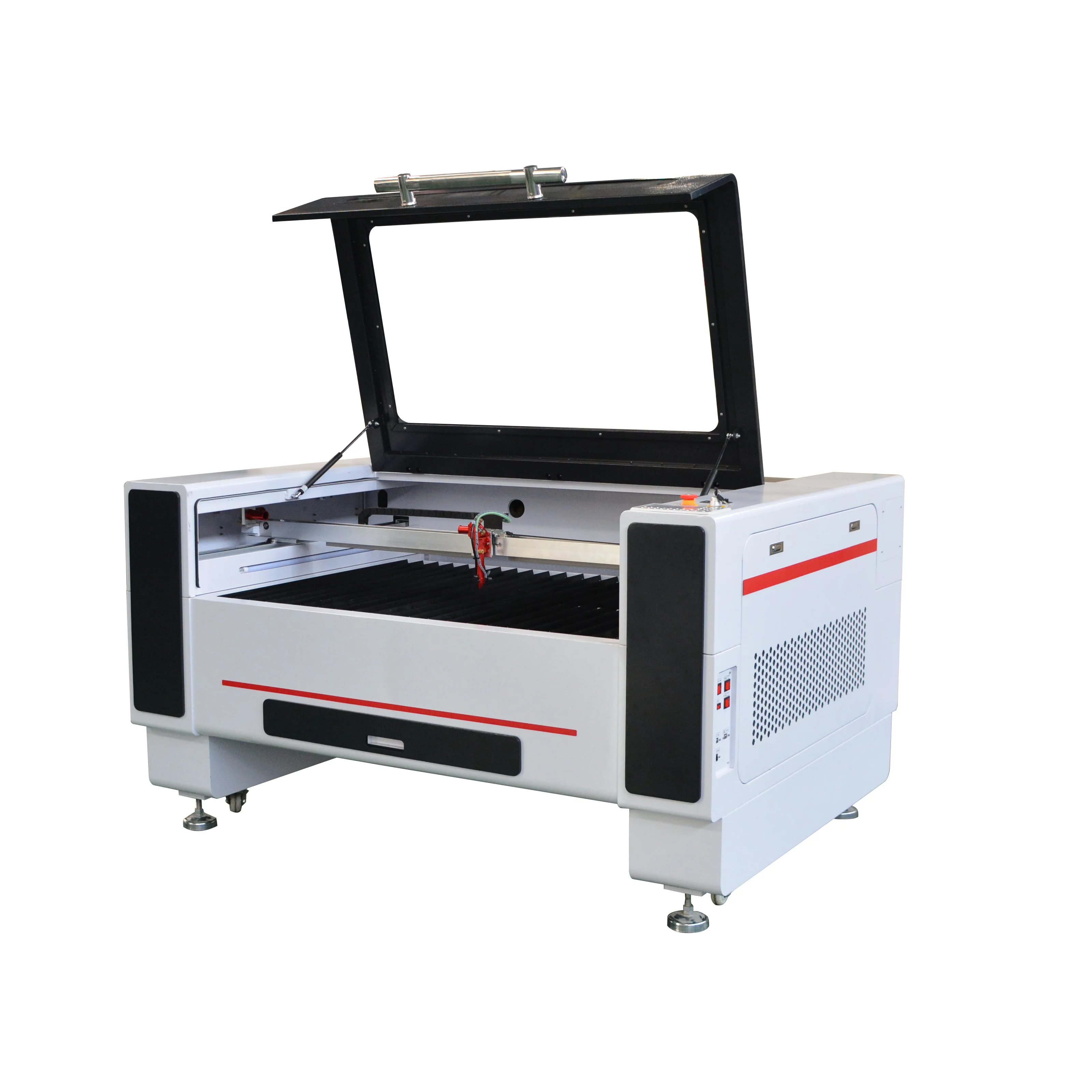 

High Quality 150W CO2 Laser Cutting Machine YQ-N1390 CNC Glass Wood Acrylic Leather Crystal Rubber Sponge Cutting AI BMP
