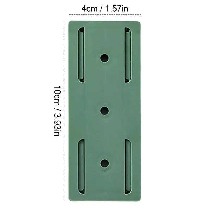 Power Strip Holder Fixator No Hole Plug-in Wall Hanging Socket Fixer Strong Loading Wall Fixer for WiFi Router Paper Towel Box