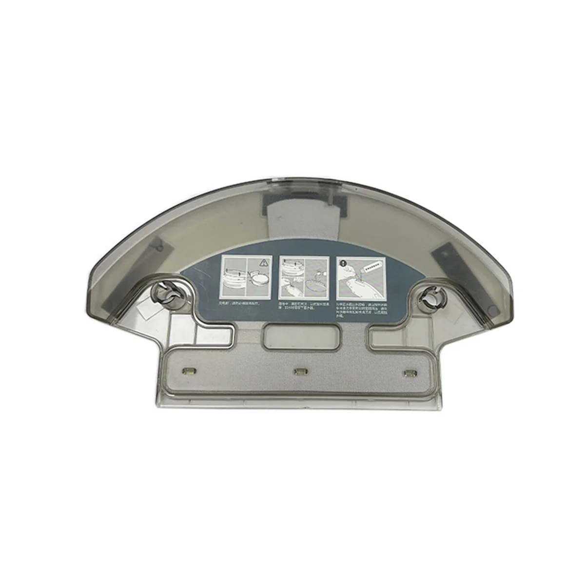 Tanque de agua para Ecovacs Deebot DE35 DE33 DG710 DG716 piezas de Robot aspirador reemplazo del tanque de agua