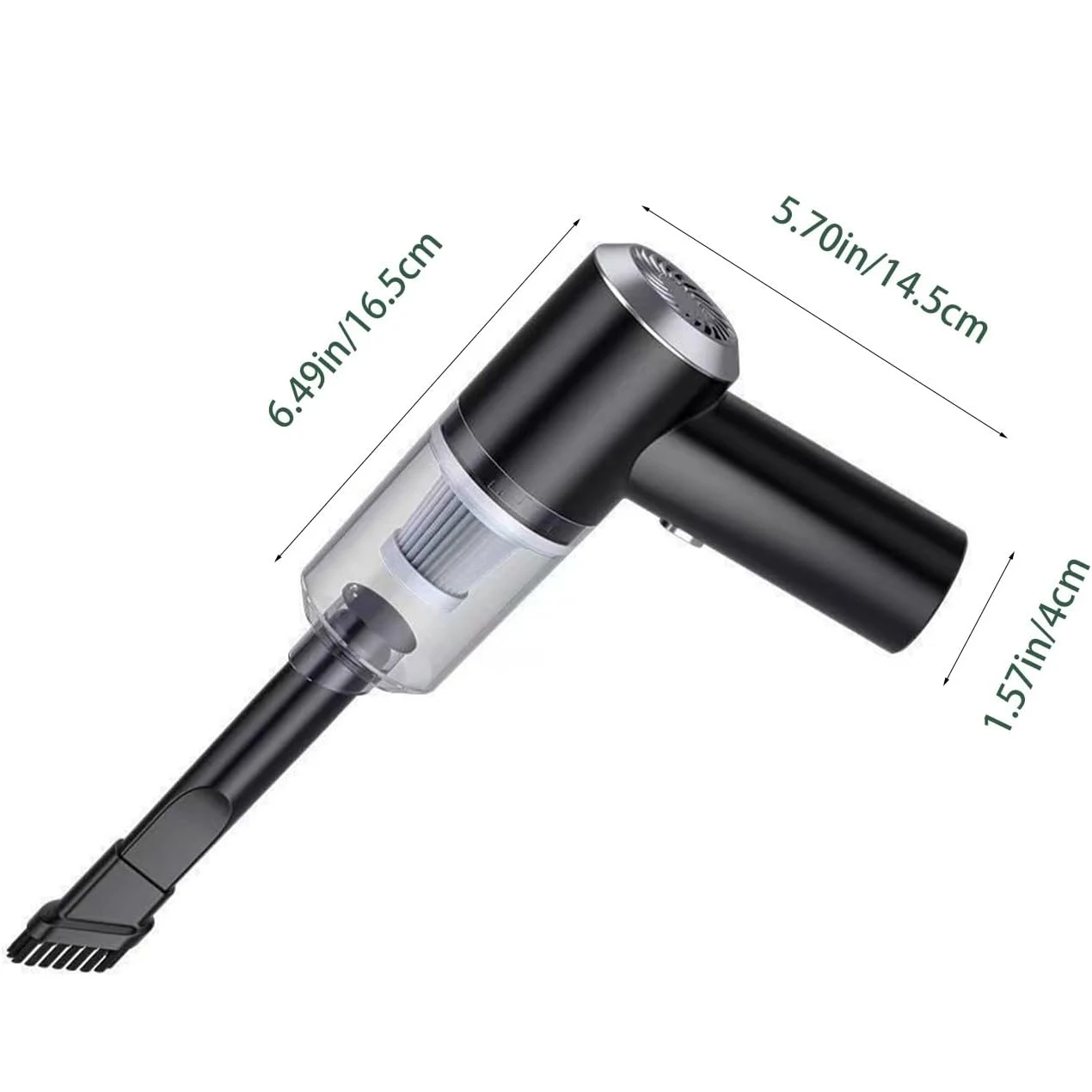 3 In 1 Integrated Suction And Blowing Vacuum Combination Vacuum Cleaner USB Charging Small Car Household Vacuum Cleaner - Image 5