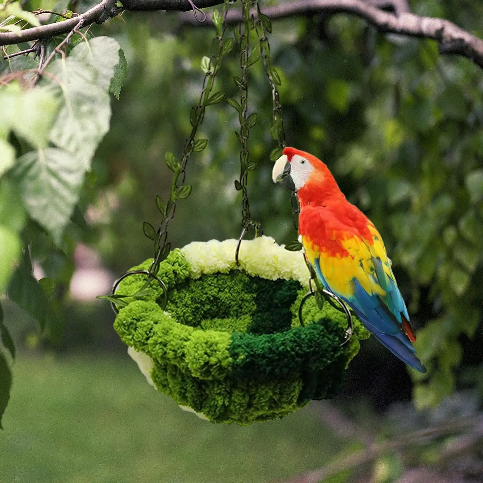 Bird Nest Parakeet Cage Hammock Hanging Cage Accessories Bird Parrot Nest