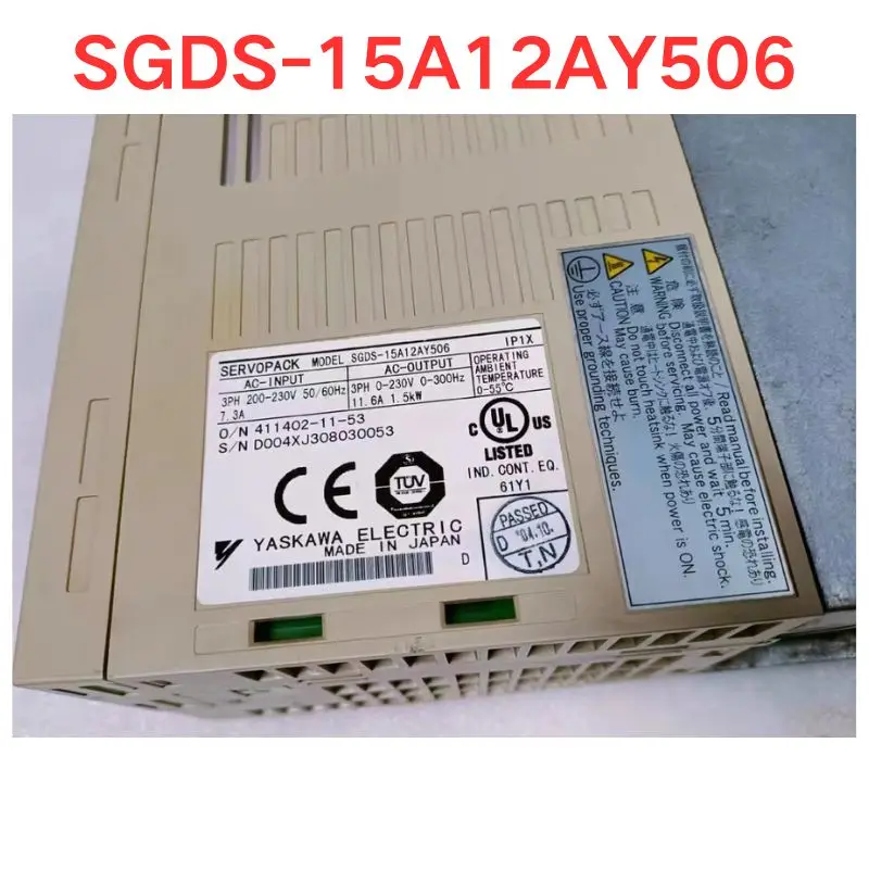 

Б/у сервопривод SGDS-15A12AY506. Функциональный тест пройден. Хорошее качество, как новый.