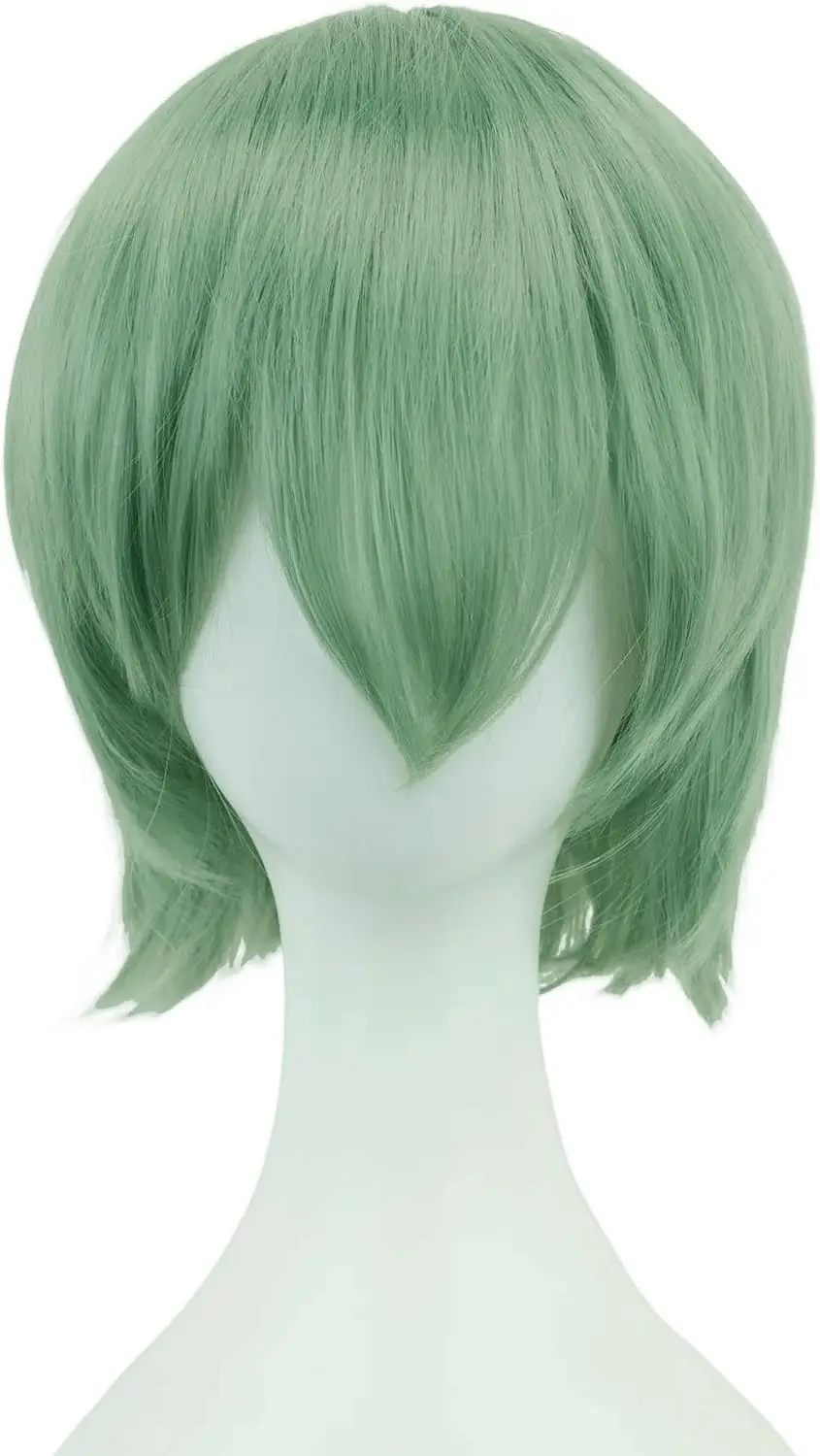 Unisex Court Cosplay Hair Party BOB Wig with Bangs Halloween Costume Heat Resistant Synthetic Hair Wigs