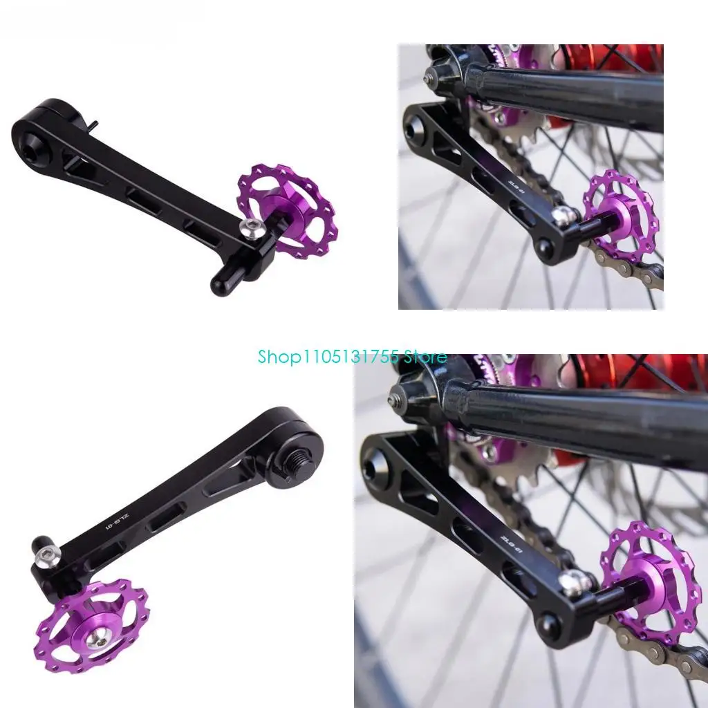 

K0EF MTB велосипед односкоростной натяжитель цепи для вешалки выпадающая велосипедная рама регулируемые колеса на молнии цепи