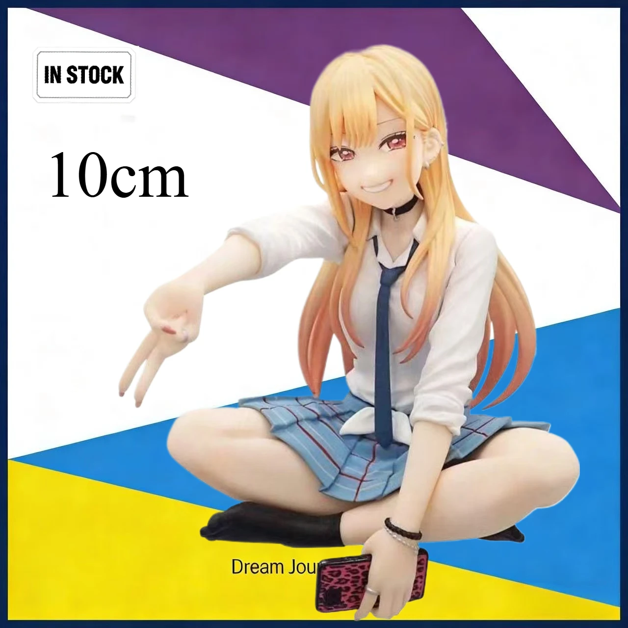 Image of 10cm Schöne Mädchenfigur, Puppe mit Wechselkleidung zum Verlieben, Kitagawa Uimome Auto-Szenerie-Figur.