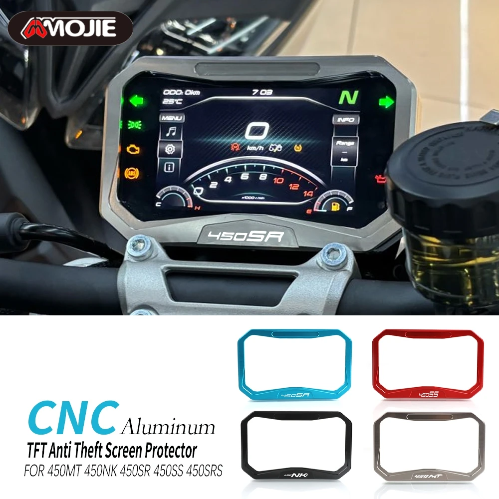 For CFMOTO CF MOTO 450NK 450SR 450SS 450SRS 450MT Meter Frame Cover TFT Anti Theft Screen Protector Instrument Display Cover