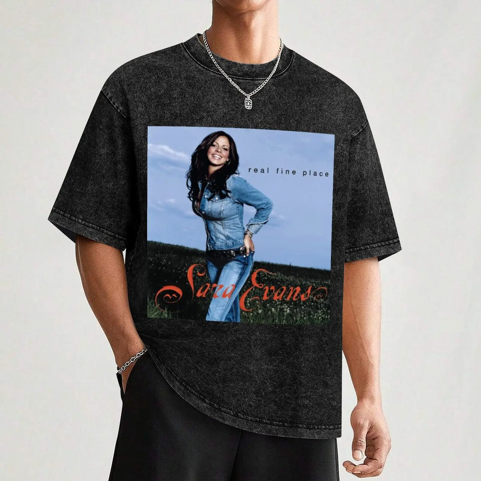 Evans sara real fine place T-Shirt Street Style Tee