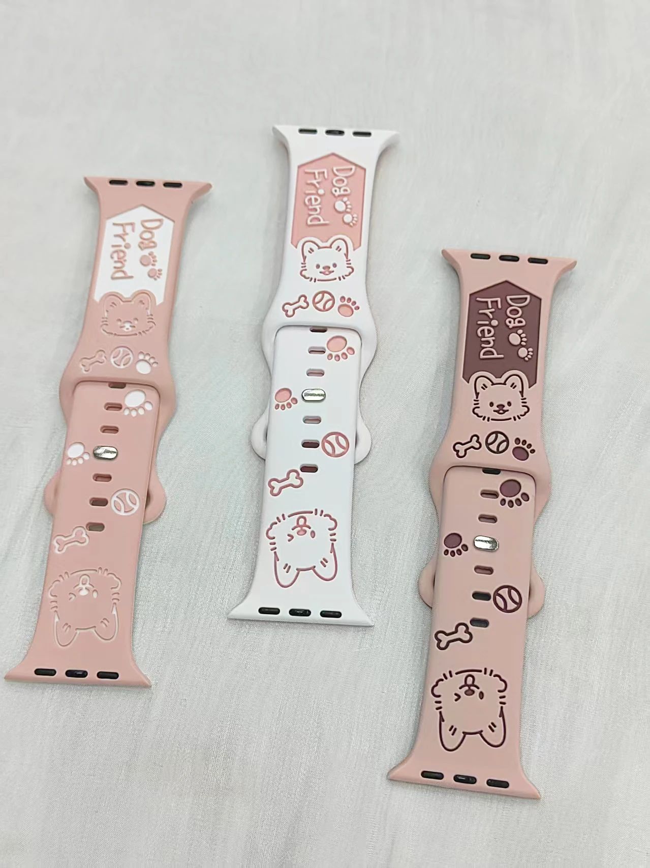 NEW Engraved Strap For Apple Watch Band 46mm 42mm 41-45mm 40-44mm Silicone Sport iWatch Series 11 10 9 8 7 6 5 SE/Ultra 3/2 49mm - view 5