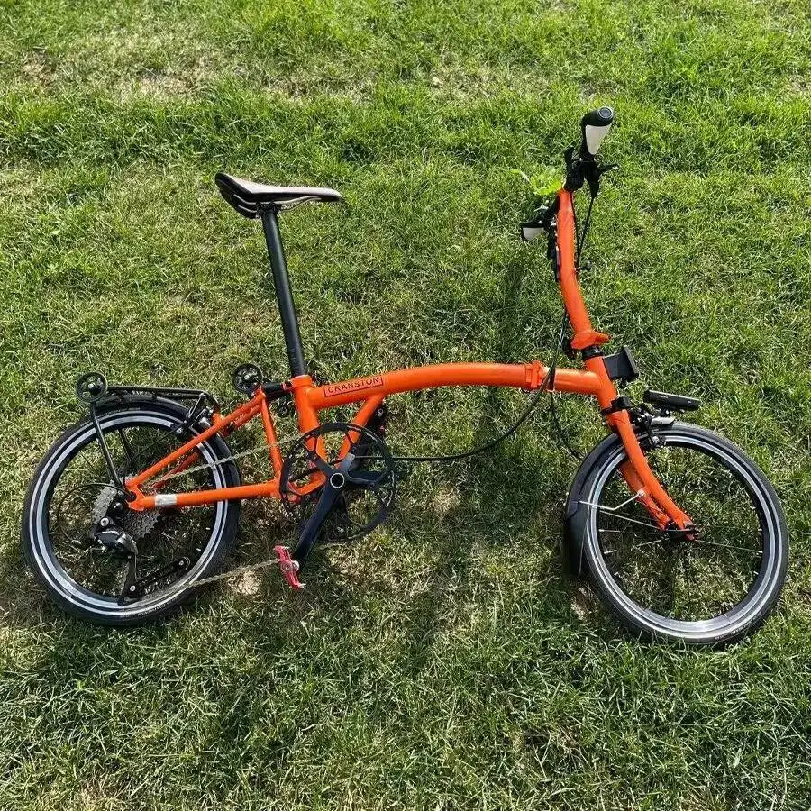 كرانستون جديد R9MAX 16 بوصة دراجة 9 سرعات قابلة للطي دراجة الكربون الصلب ثلاثي أضعاف الإطار 53T CNC كرانسيت 349 عجلة رجل الدراجة للكبار