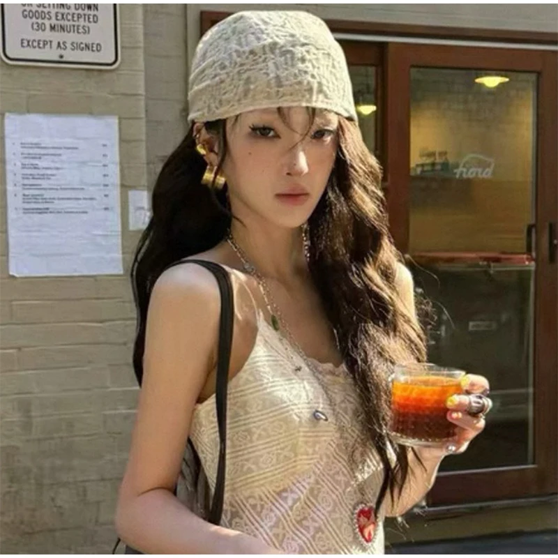 

1 однотонный кружевной женский тонкий и персонализированный платок с рисунком пейсли, вязаный шелковый шарф с текстурой деревянных бусин, 2025 г.