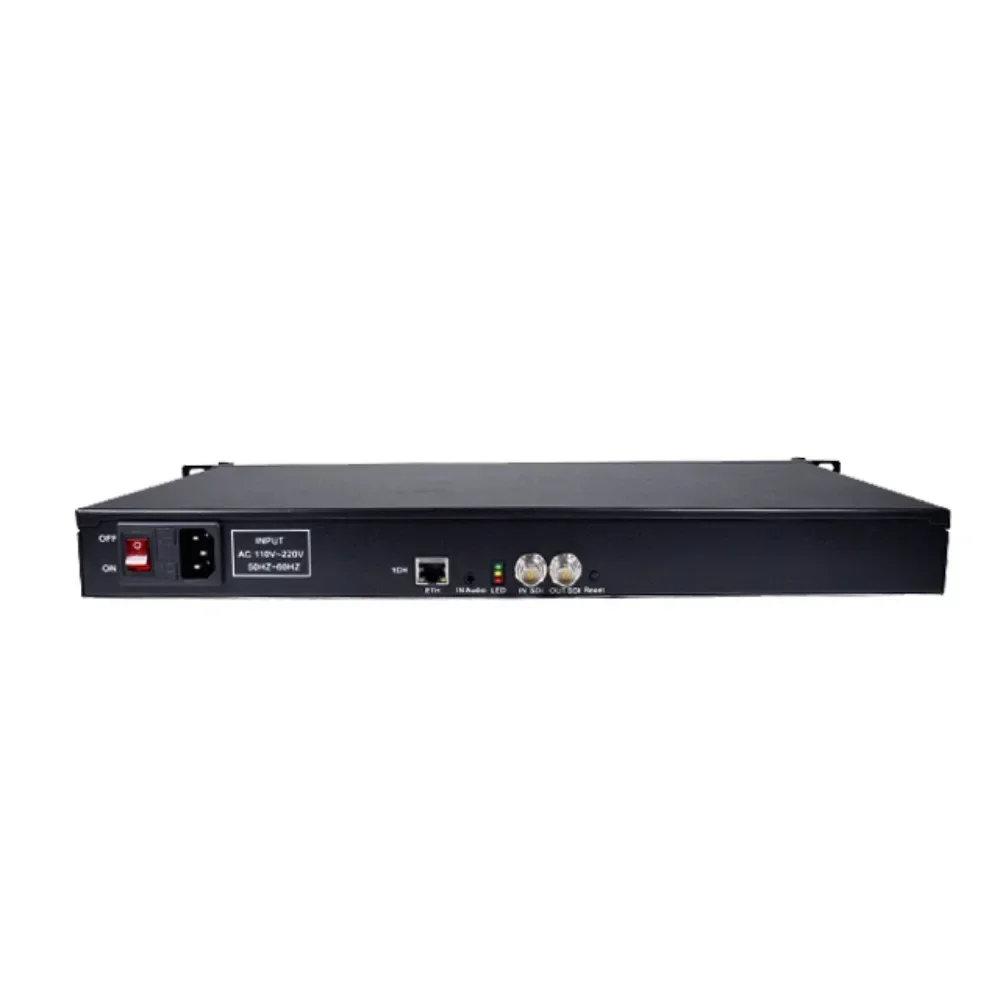 1u SDI to ip rtmp iptv encoder h.264 sdi to ip streaming output iptv streaming encoder