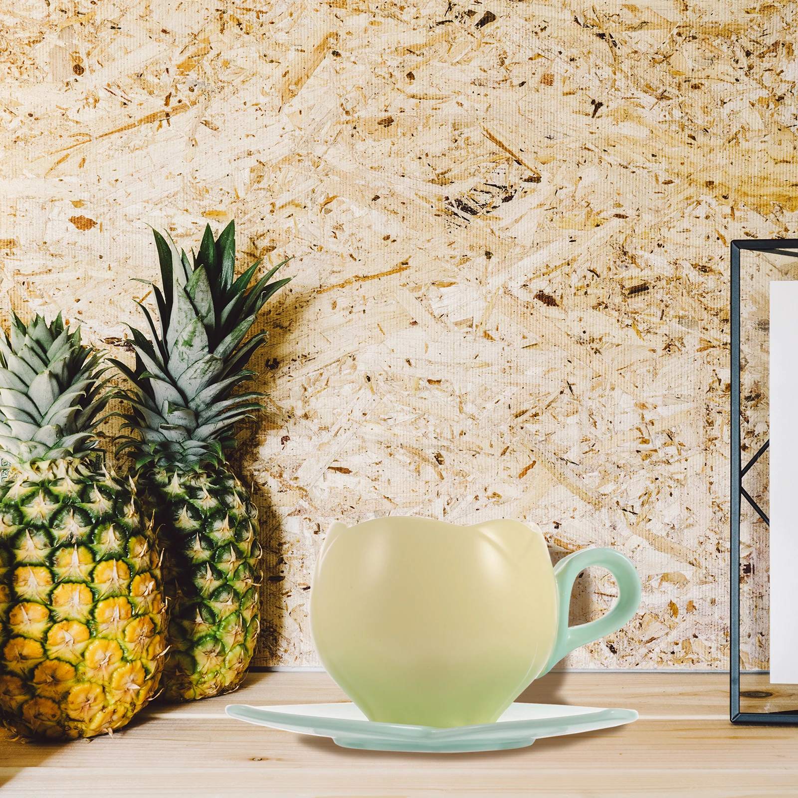 

1 комплект, керамическая кофейная чашка, блюдце, дизайн тюльпана, чайная кружка, многофункциональная кружка для питья, молока, воды, газировки, коктейля, сока, вина, кофе, забавные кружки