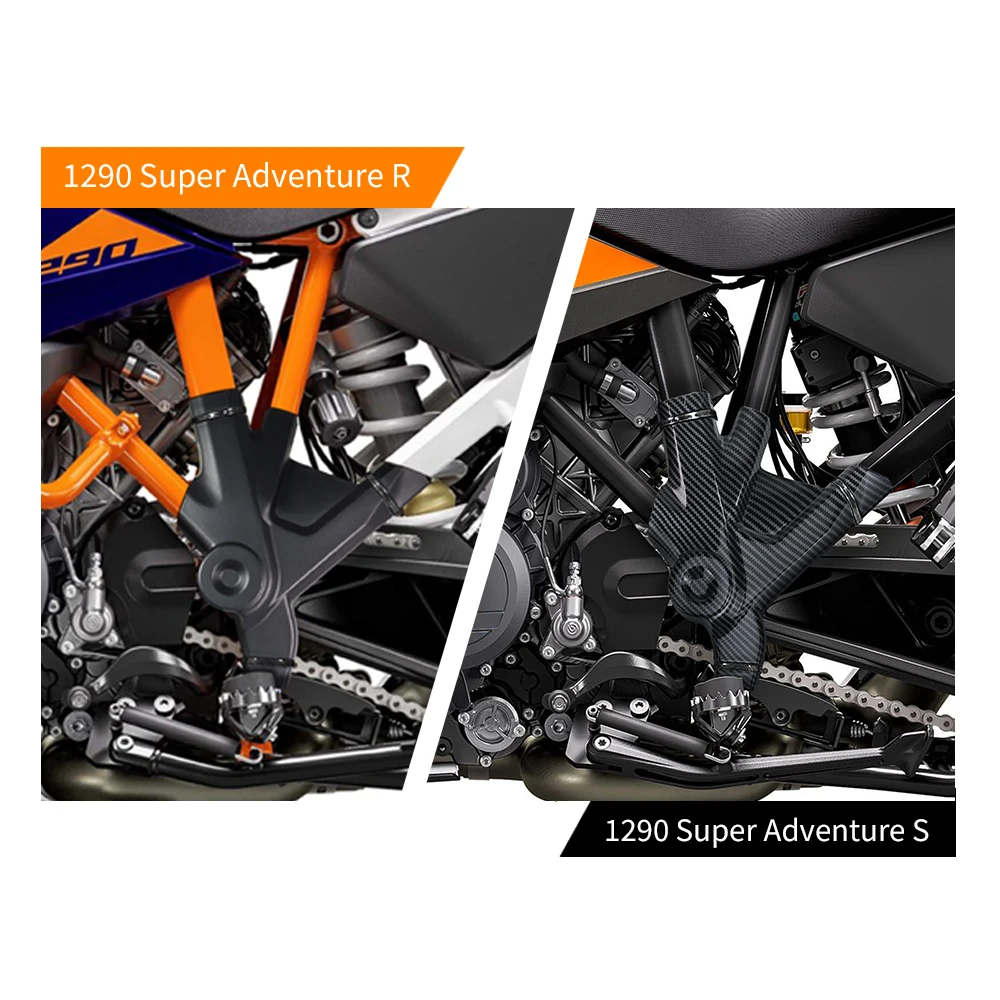 Pelindung Rangka Sepeda Motor untuk 1290 Super Adventure S R 2021-2024 2025 Aksesori Penutup Pelindung Rangka Bumper ABS