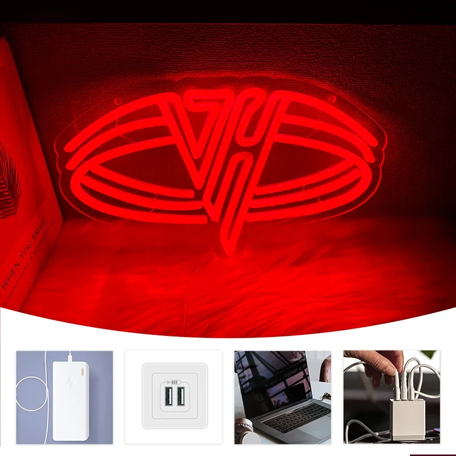 Dh Neon Lamp, Red L… - image