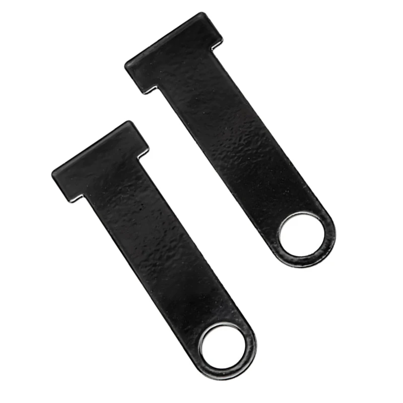 

1 Pair Black Helmet Strap D-Ring Lock Extensions Stainless Steel Fit for Honda Goldwing GL1500 GL1200 GL1800