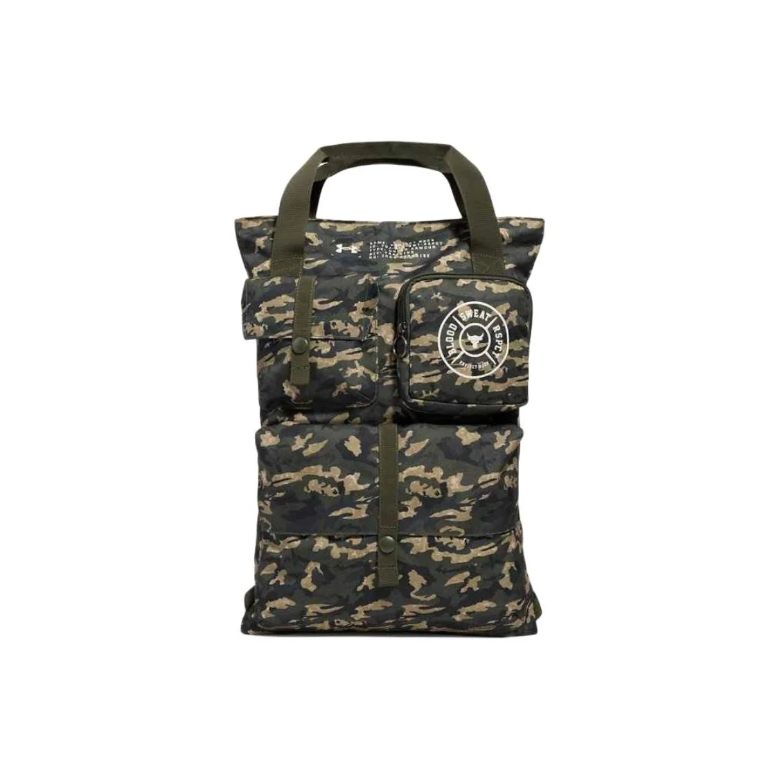 Sac à dos en polyester Under Armour unisexe vert baroque
