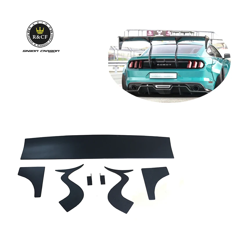 

15-19 Mustang Carbon Fiber GT Wing Rear Spoiler Robt Style Track Spoiler for Ford Mustang