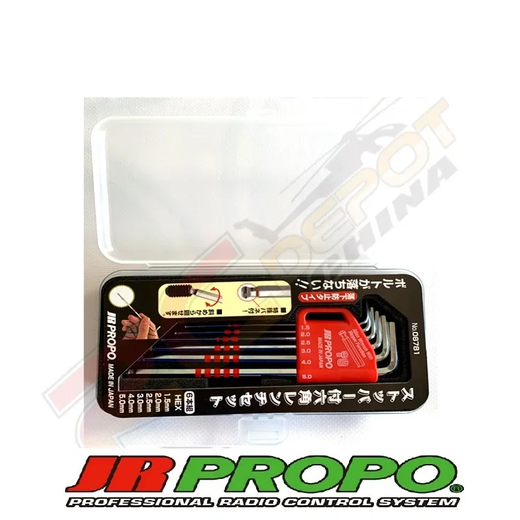 

JR PROPO Remote Modeling Tool 08781 Hex Set