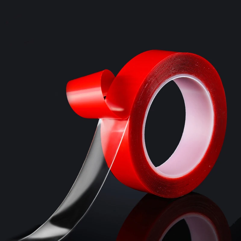 Super Strong Double Sided Tape Transparent Acrylic Foam Adhesive NoTrace Waterproof Adhesive Home Tape Width 5/10/20/30/40/50MM