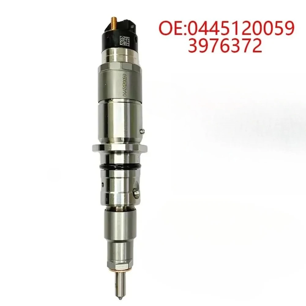 

High quality New For 0445120059 0445120231 5263262 6754-11-3010 3011 common rail fuel injector for PC200-8 PC220-8