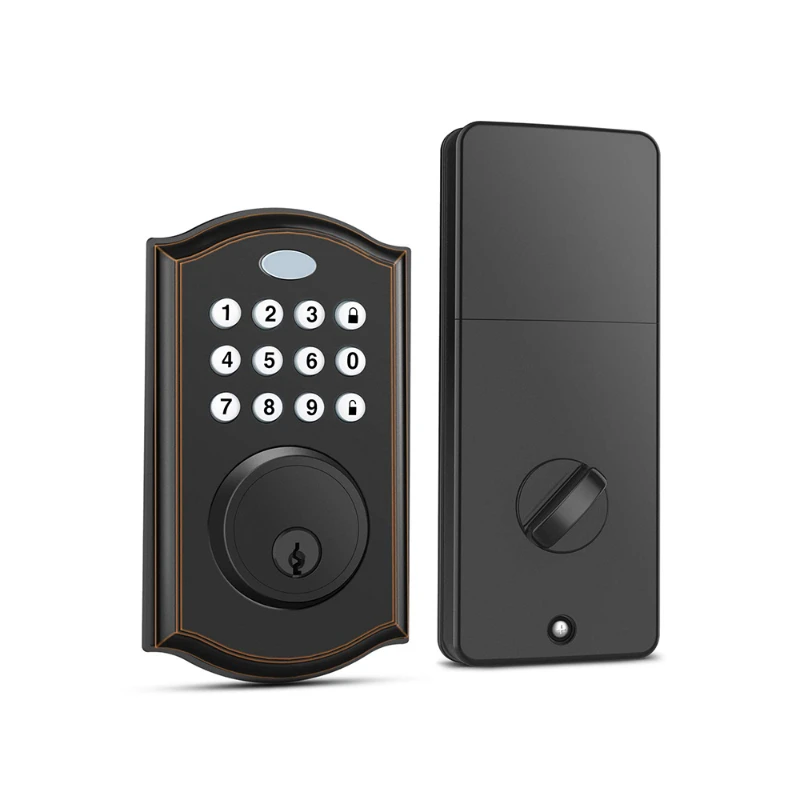 Hot Sale Password Keyless Electronic Entry Interior Smart Locks Gate Digital Deadbolt Door Lock For Wooden Door