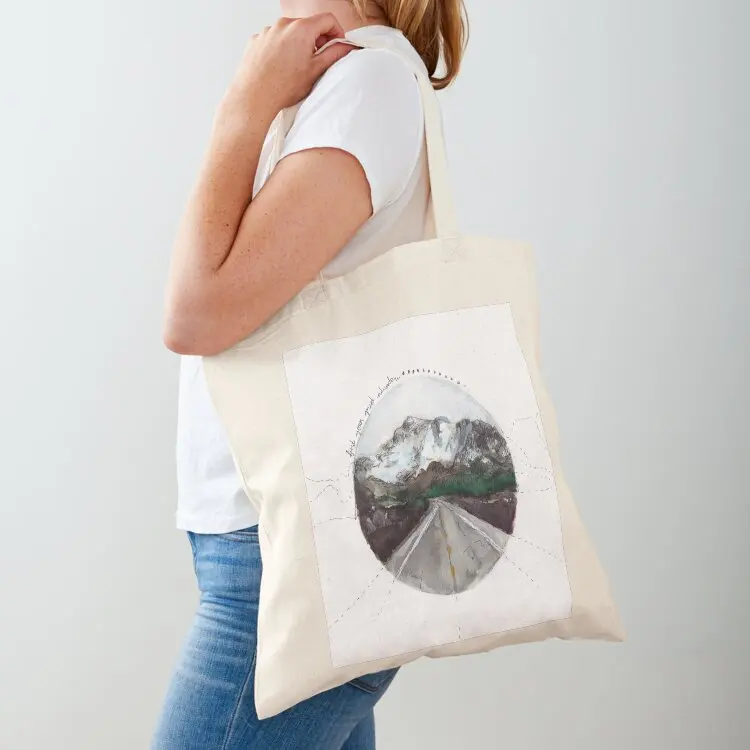 find your great adventure Tote Bag reusable shopping bag Big bag female