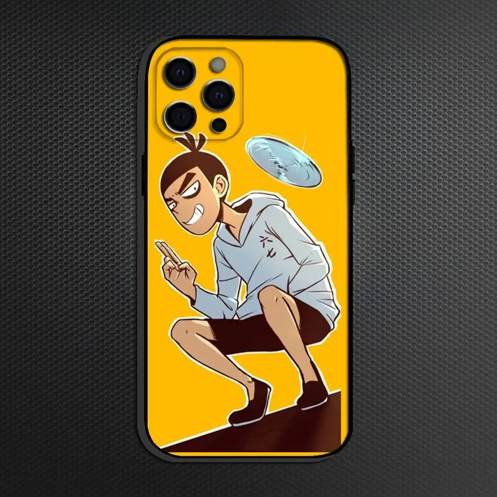 Anime S-Scissor S-Seven Handyhülle für iPhone 16,15,14,13,12,11 Plus, Pro Max, andere weiche schwarze Hülle