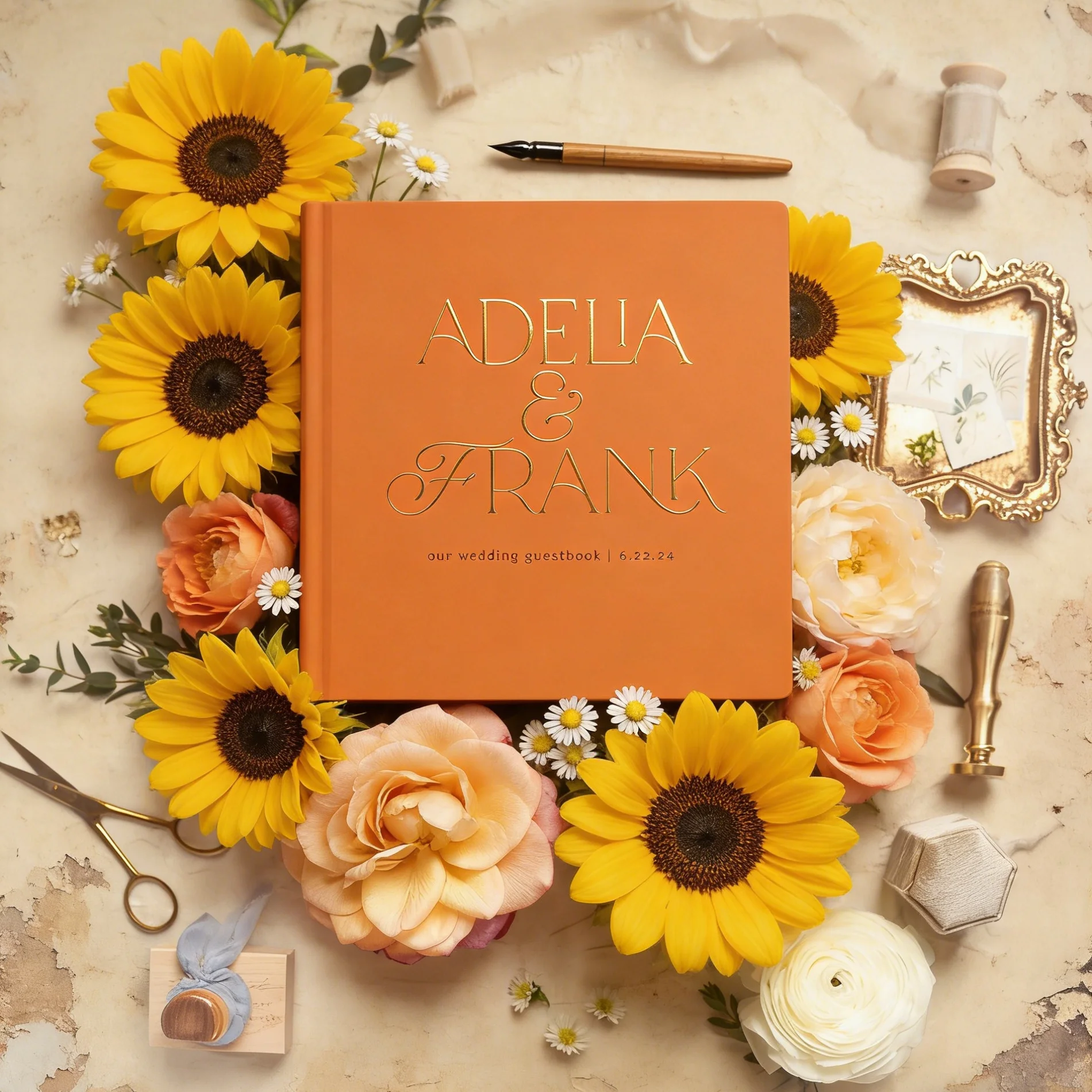 

Минималистичная свадебная книга для гостей с персонализацией | Элегантная льняная книга для записи гостей | Свадебный фотоальбом и фотокнига в стиле ар-деко