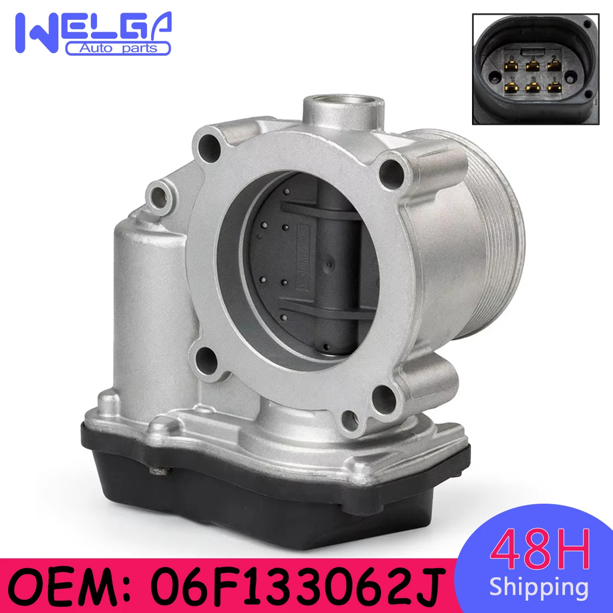 New OEM # 06F133062J 06F133062G Fuel Injection Throttle Body Assembly For Audi A4 A5 For VW Jetta Eos Passat 06F133062B