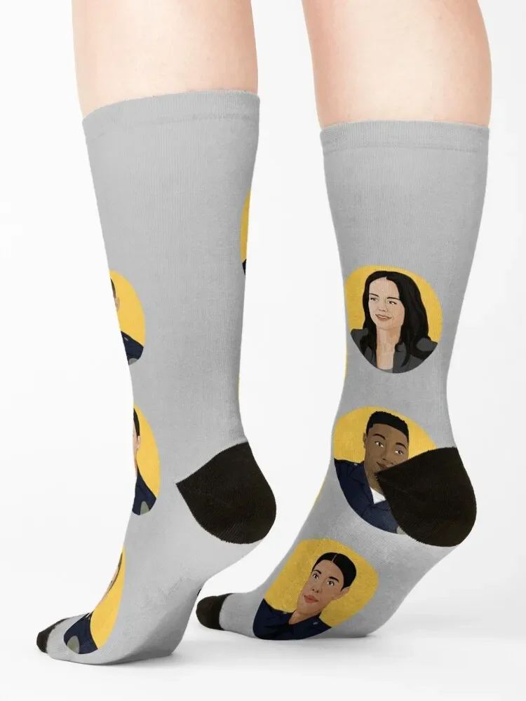 Team Rookie graphic The Rookie Socks moving stockings Climbing funny sock happy Socks Male Women\'s