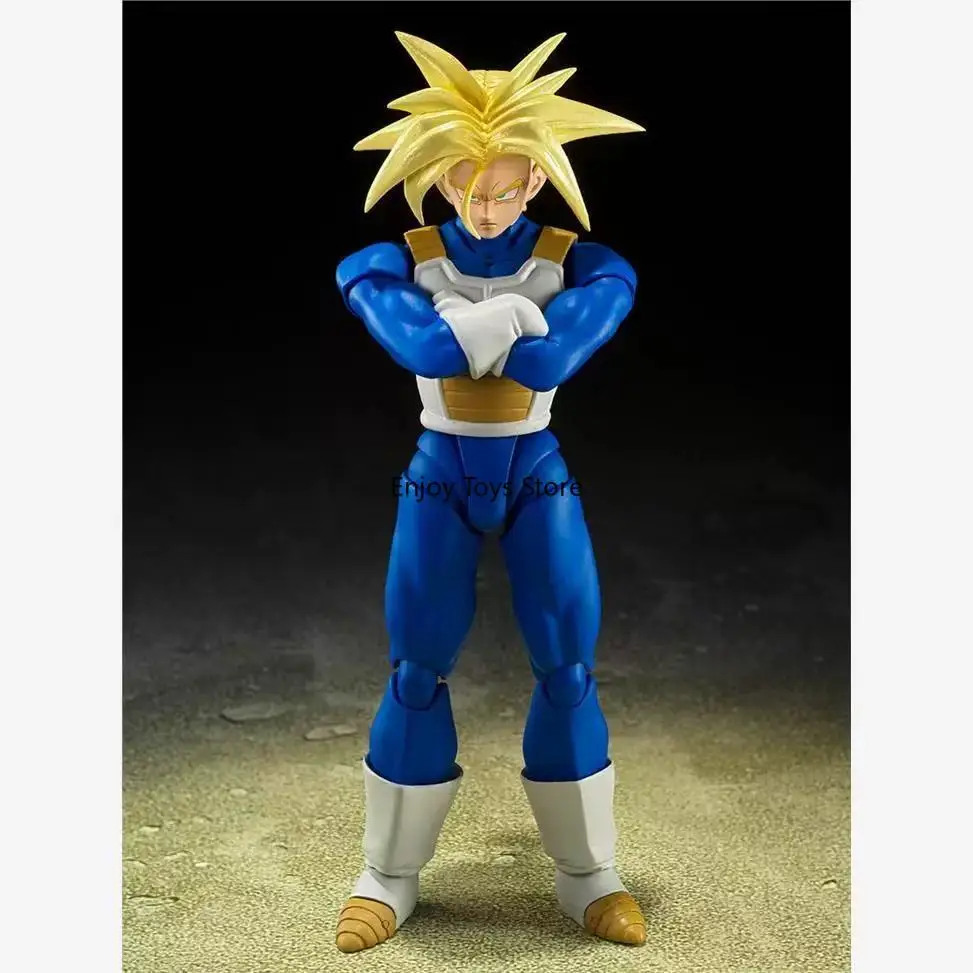 

Spot Bandai SHF Sun Wukong Z Super Saiyan Trunks Hidden Super Power Model Toys