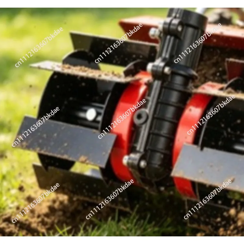 Garden Tool Brush Cutter Grass Wheel Head, Soil Loosen Head ,Weeder Head ,Mini Tiller Parts Garden Tiller Head, Cultivator