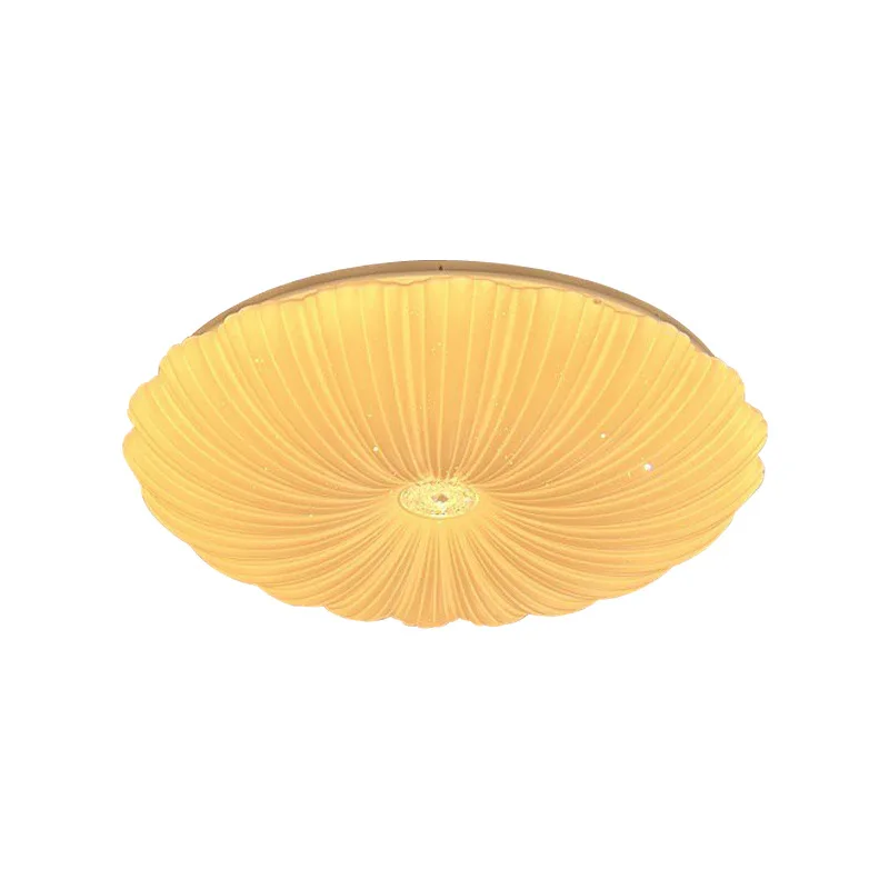 

Full Spectrum Cream Wind Shell Living Room Ceiling Light Modern Simple Eye Protection Children's Room Bedroom