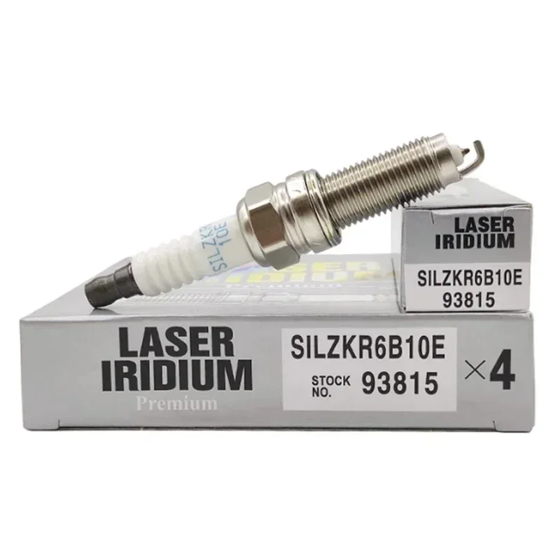 4pcs  93815 SILZKR6B10E Iridium Spark Candle Plugs for Hyundai Accent Elantra I30 I40 IX35 SANTA FÉ SONATA KIA OPTIMA RI SUZUKI