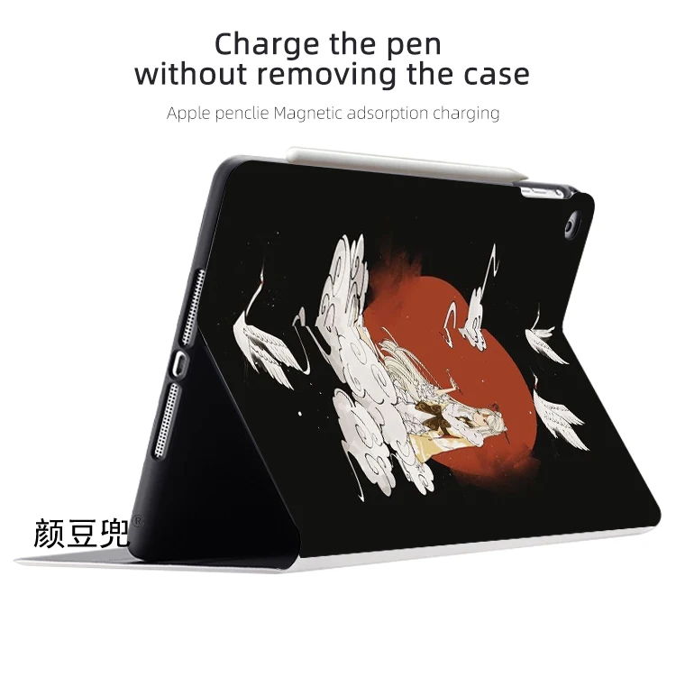 حافظة Ninggua Anime Genshin Impact لجهاز iPad 10.2 7th 8th 10th Air 4 5 Mini 5 6 حافظة فاخرة من السيليكون لجهاز iPad Pro11 12.9 بوصة 2023