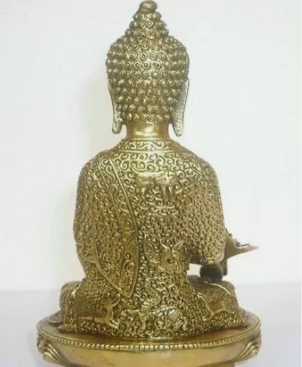 Tibet Tibetan Buddhism Bronze Medicine Buddha Statue