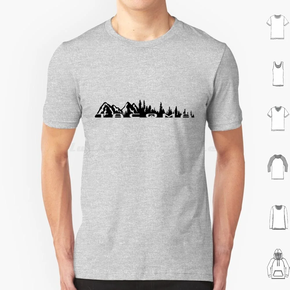 Tacoma Truck Mountains Tailgate Script T Shirt 6xl Cotton Cool Tee Tacoma Truck Overlanding Trd Pro Sr5 Limited Taco 4x4