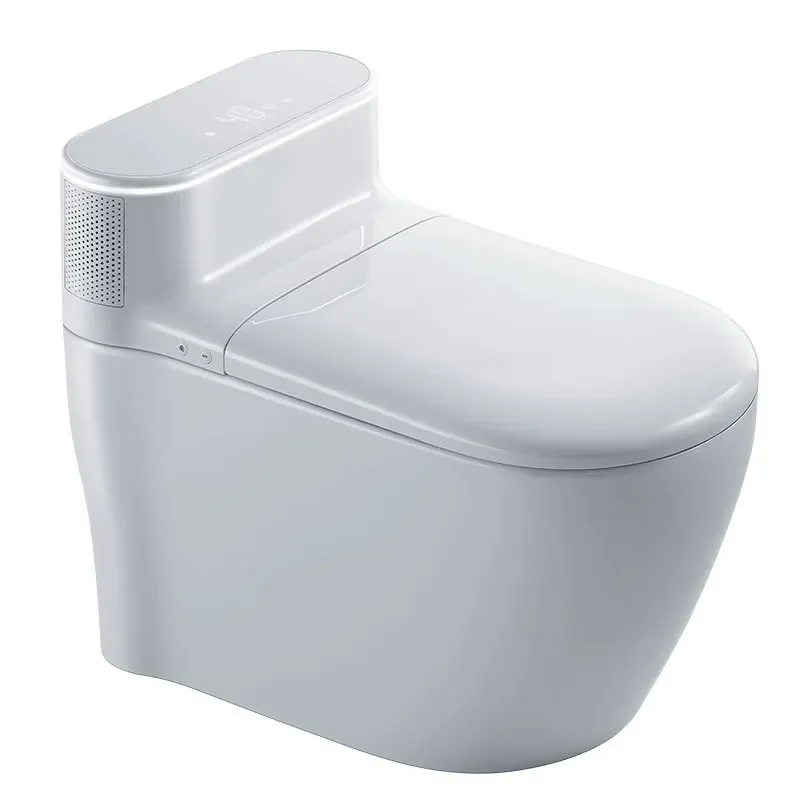 

Four-shield in-one Smart Toilet Automatic Sterilization No Water Pressure Limit Automatic Sensor Toilet No Water Pressure Limit