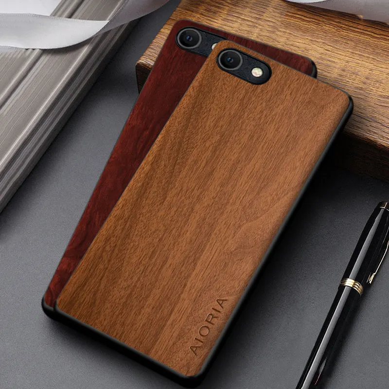 iPhone SE 2022 2020 코크 케이스 Apple iphone se 3 케이스 펀다 용 독특한 디자인 경량 목재 패턴 pu 가죽 커버