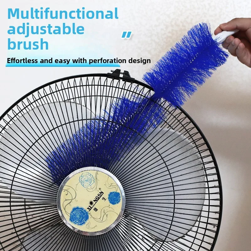 Ceiling Fan Cleaning Brush Dust Remover, Long Handle Soft Bristle Duster Tool for Home, Air Vent, Furniture & Household Cleaning - view 5
