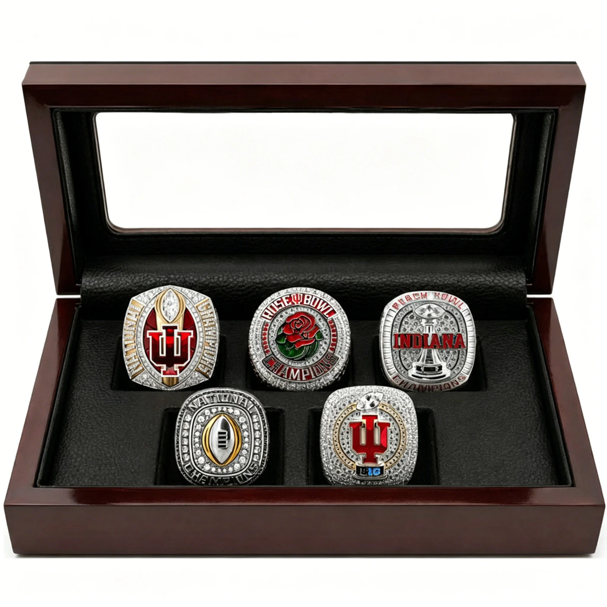 

New 2025 ring Commemorative Ring Stainless Steel ring for boyfriend gift Champion accessories for University Rugby fans gift