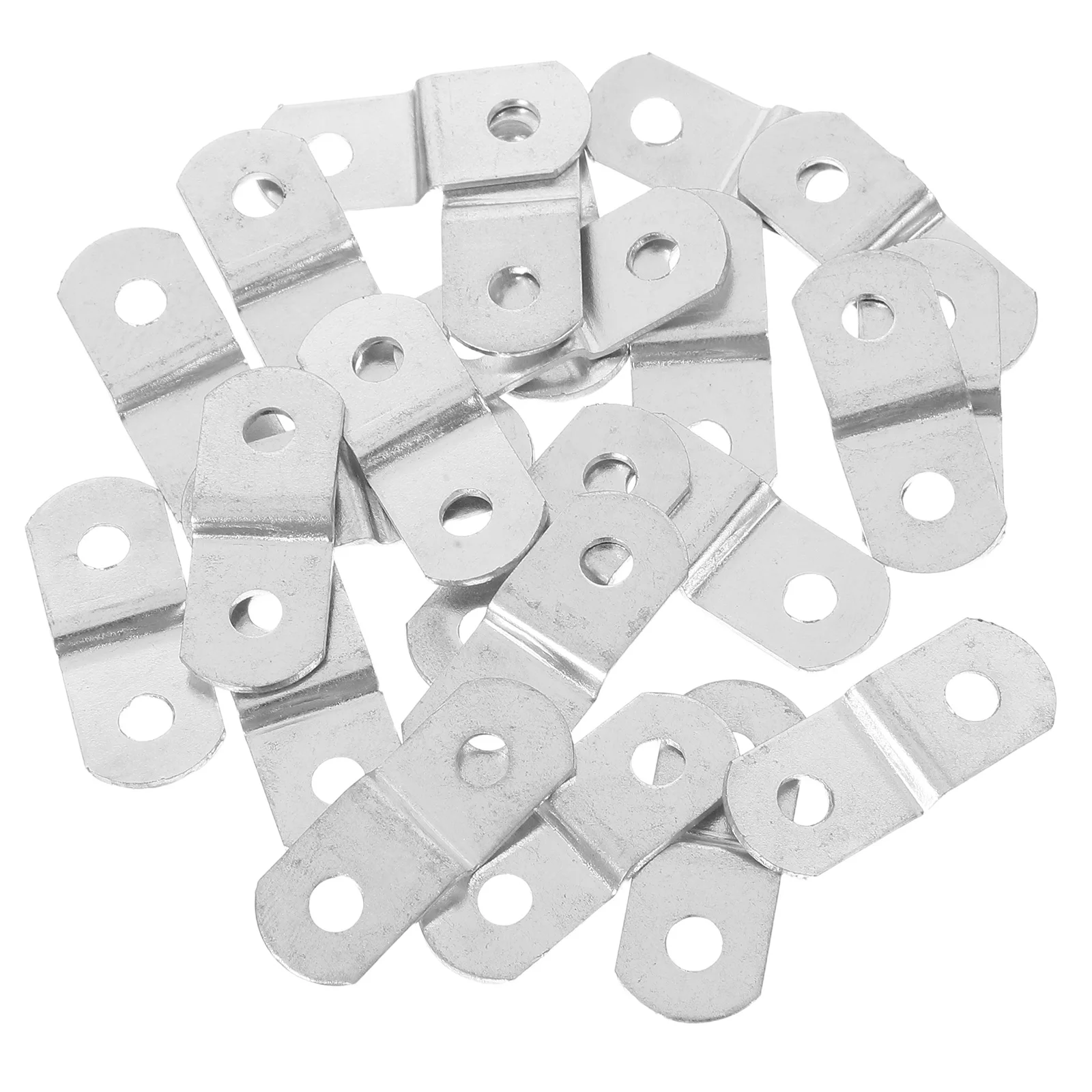 

20pcs Picture Frame Back Panel Buckle Heavy Duty Metal Bracket Screws Framing Holder Wall Hanging Supplies DIY Kit Photo Frame