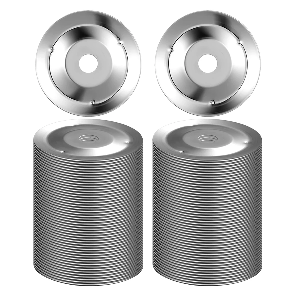 120pcs Drum Kit Accessories Sturdy Iron Cymbal Bells Copper Sheet Hat Tambourine Music Instruments Kids Toys