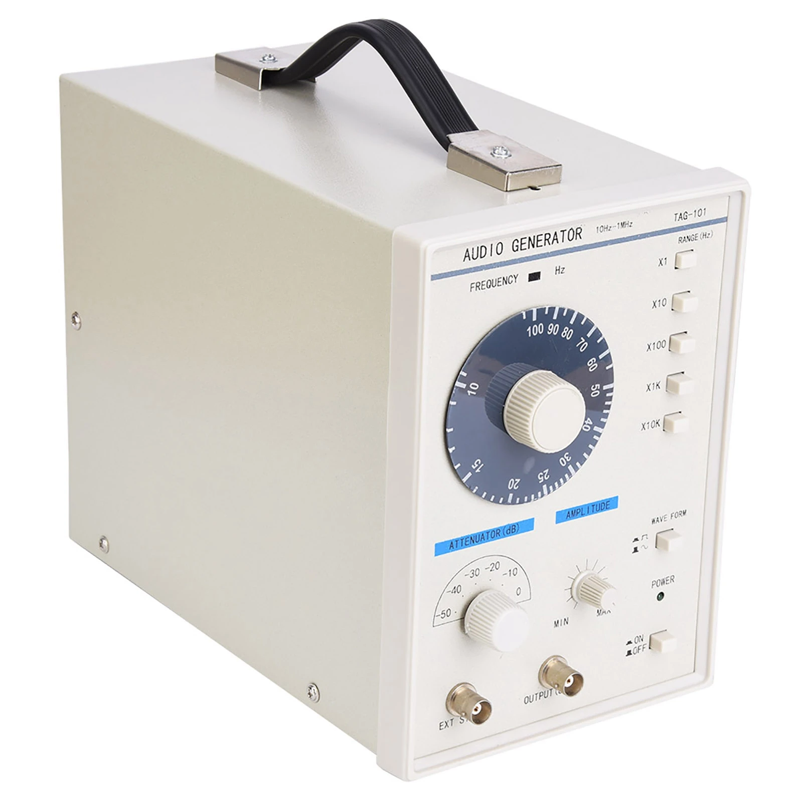 Audiogenerator TAG‐101 Audiogenerator 10Hz‐1MHz Laagfrequentiegenerator voor onderhoudsgenerator