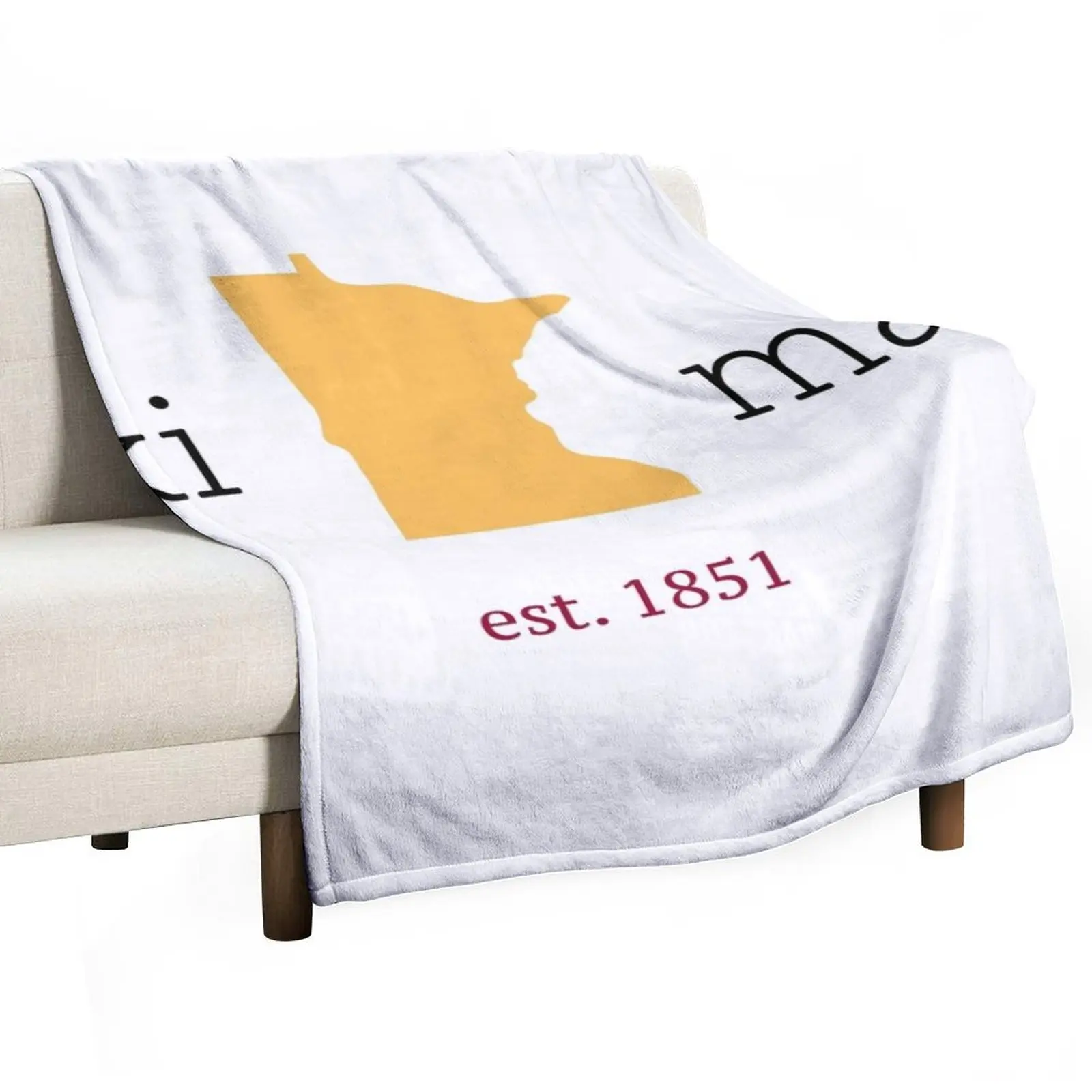 ski u mah Throw Blanket christmas gifts Thin Blankets